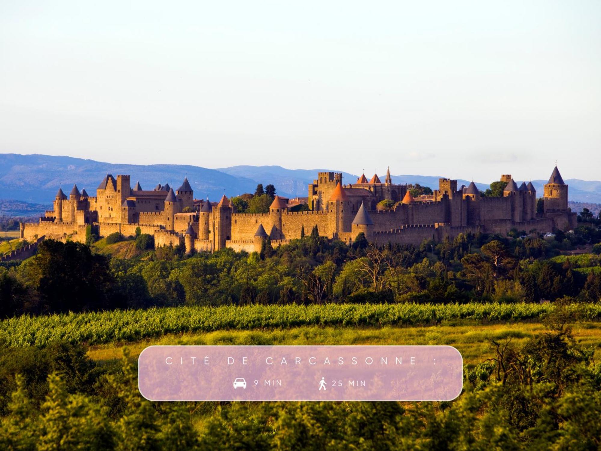 Апартаменти Le Mistral ~ Cite De Carcassonne ~ Hypercentre Екстер'єр фото